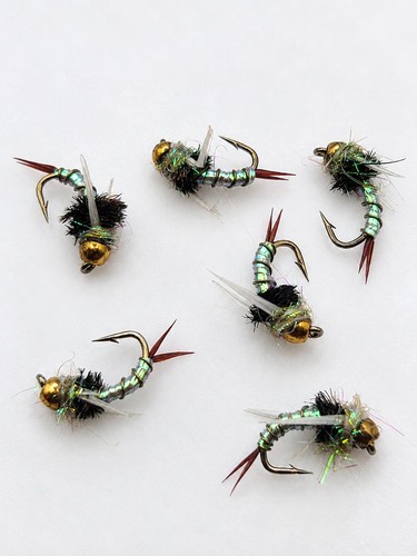 Flashback green euro nymph - euro,