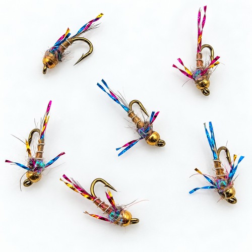 Flashback nymph flies - 6,