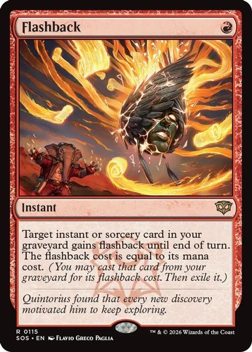 Foil flashback sos - flashback, 115