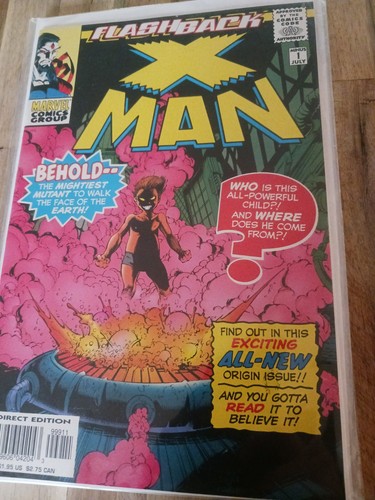 Flashback man 1 marvel - , #-1